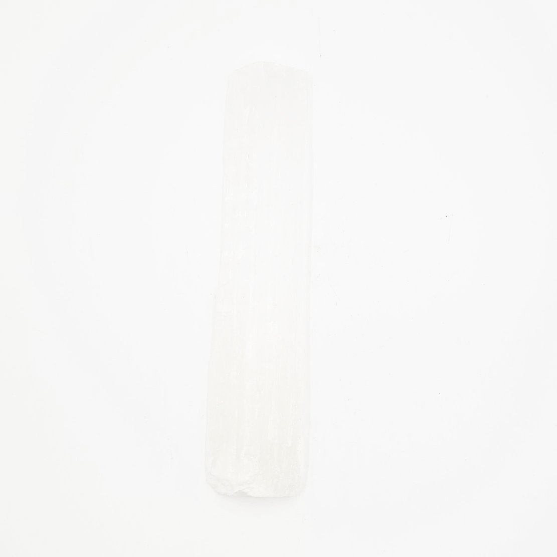 Selenite Plate Stick Rough 5.5" 14cm 100-200g - Elevated Metaphysical