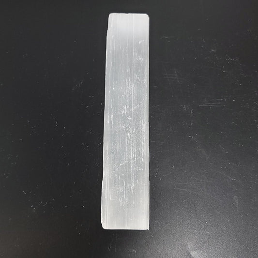 Selenite Plate Stick Rough 5.5" 14cm 100-200g - Elevated Metaphysical