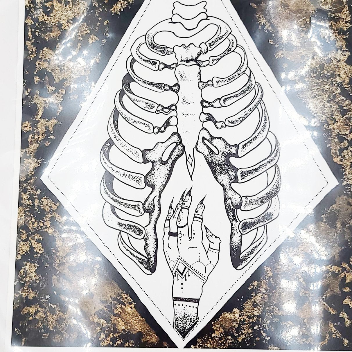 "Fineshrine" Print Art By Sin De La Morte - Elevated Metaphysical