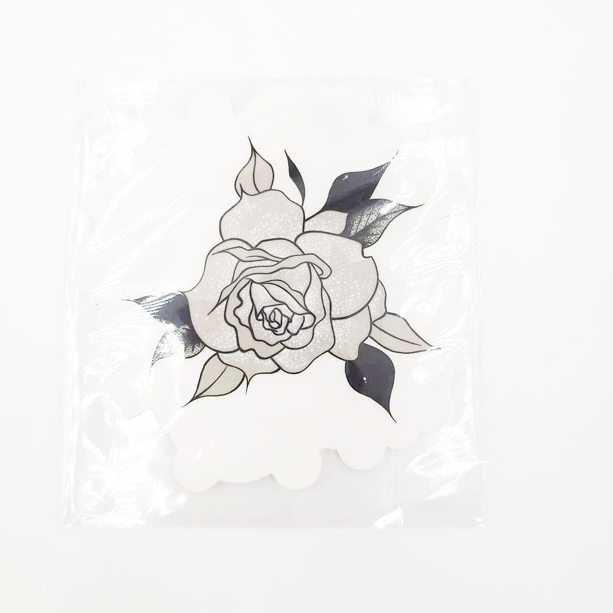 "The Rose" Sticker Art By Sin De La Morte - Elevated Metaphysical