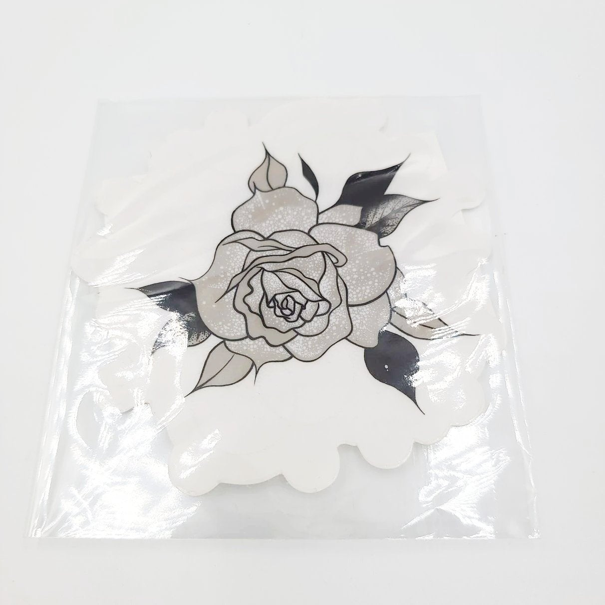 "The Rose" Sticker Art By Sin De La Morte - Elevated Metaphysical