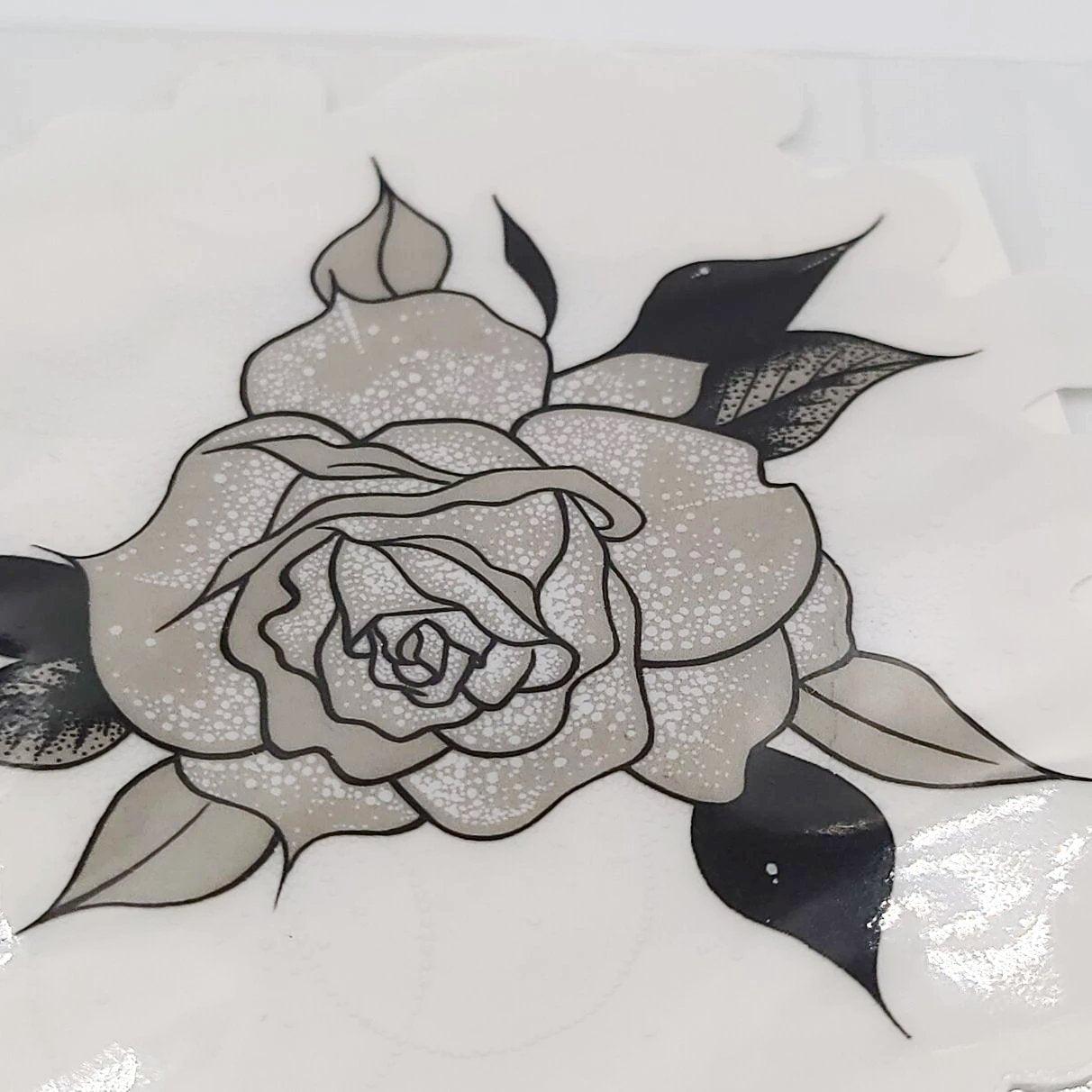 "The Rose" Sticker Art By Sin De La Morte - Elevated Metaphysical