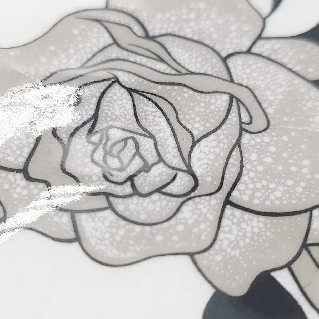 "The Rose" Sticker Art By Sin De La Morte - Elevated Metaphysical