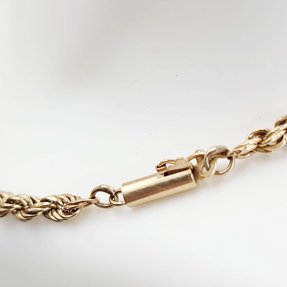 Rope Bracelet 14kt Gold 8" - Elevated Metaphysical