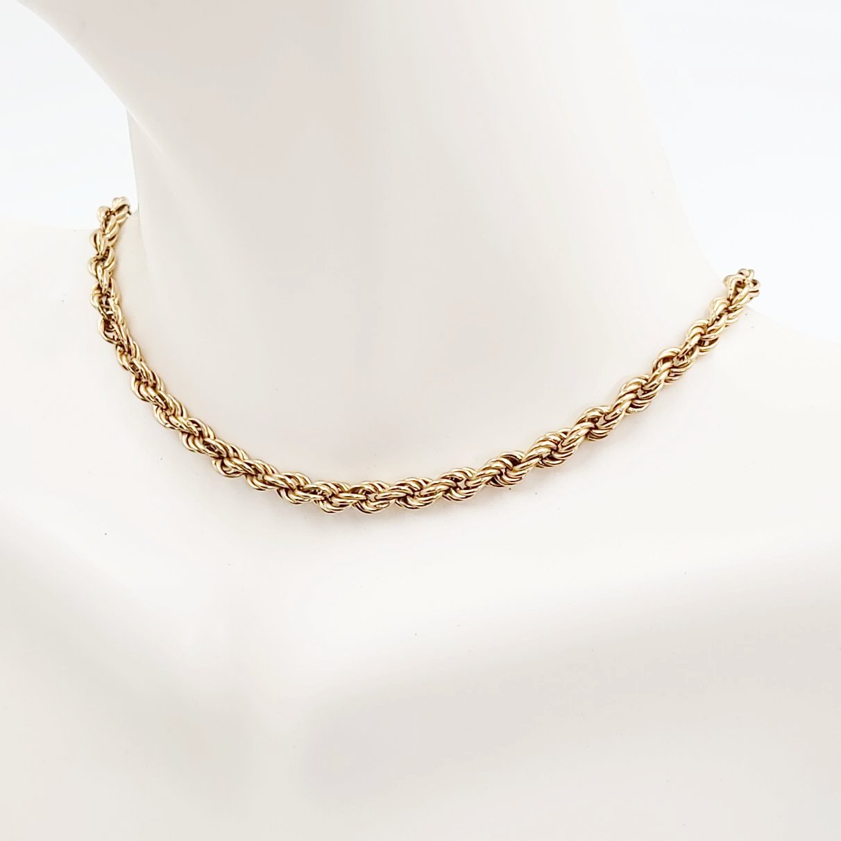 Rope Bracelet 14kt Gold 8" - Elevated Metaphysical