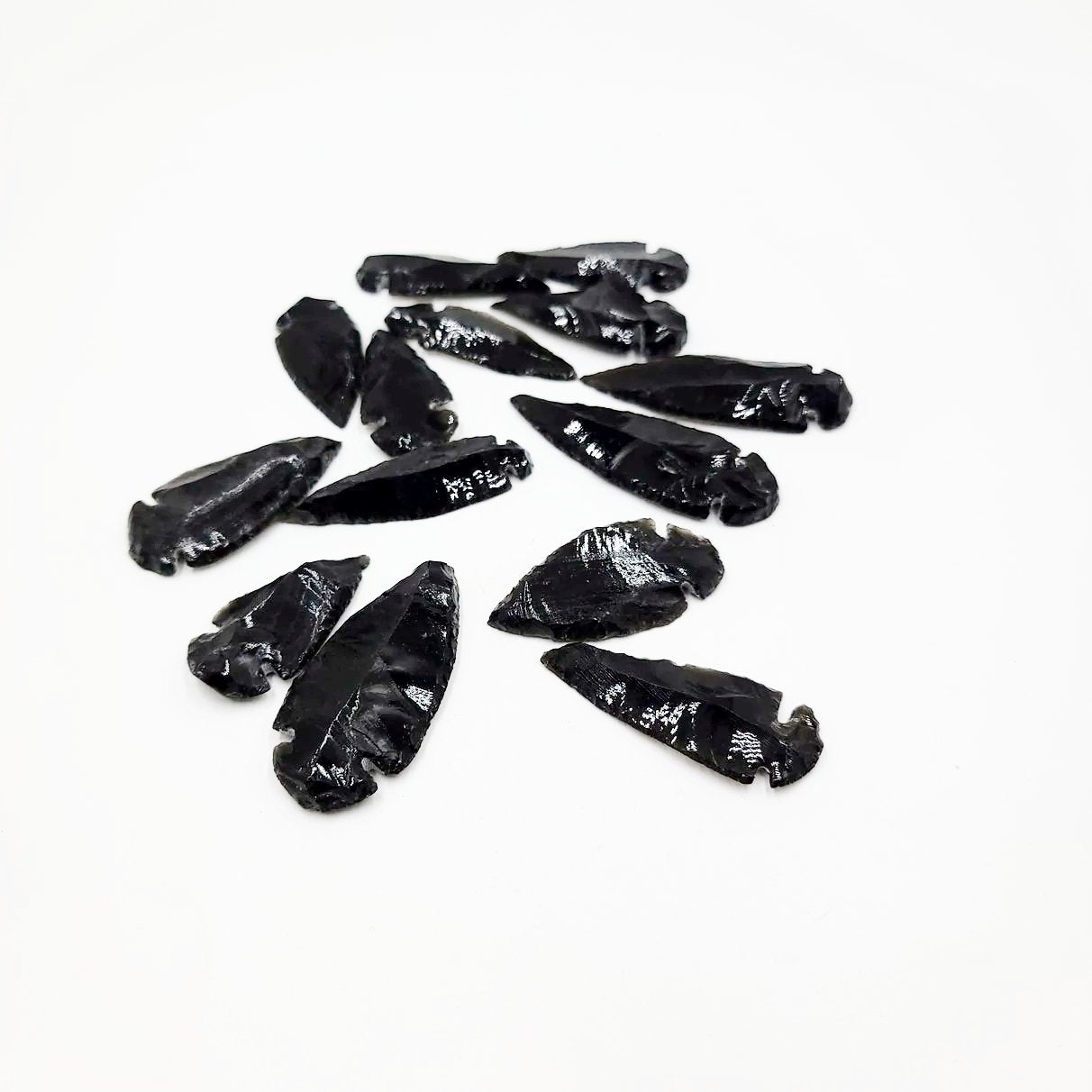 Black Obsidian Arrowhead Rough Stone - Elevated Metaphysical