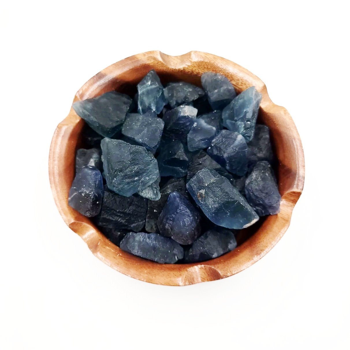 Blue Fluorite Rough Stone