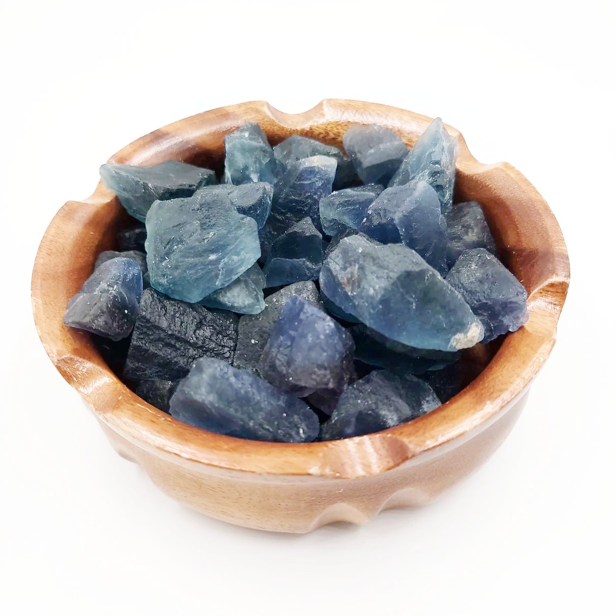 Blue Fluorite Rough Stone