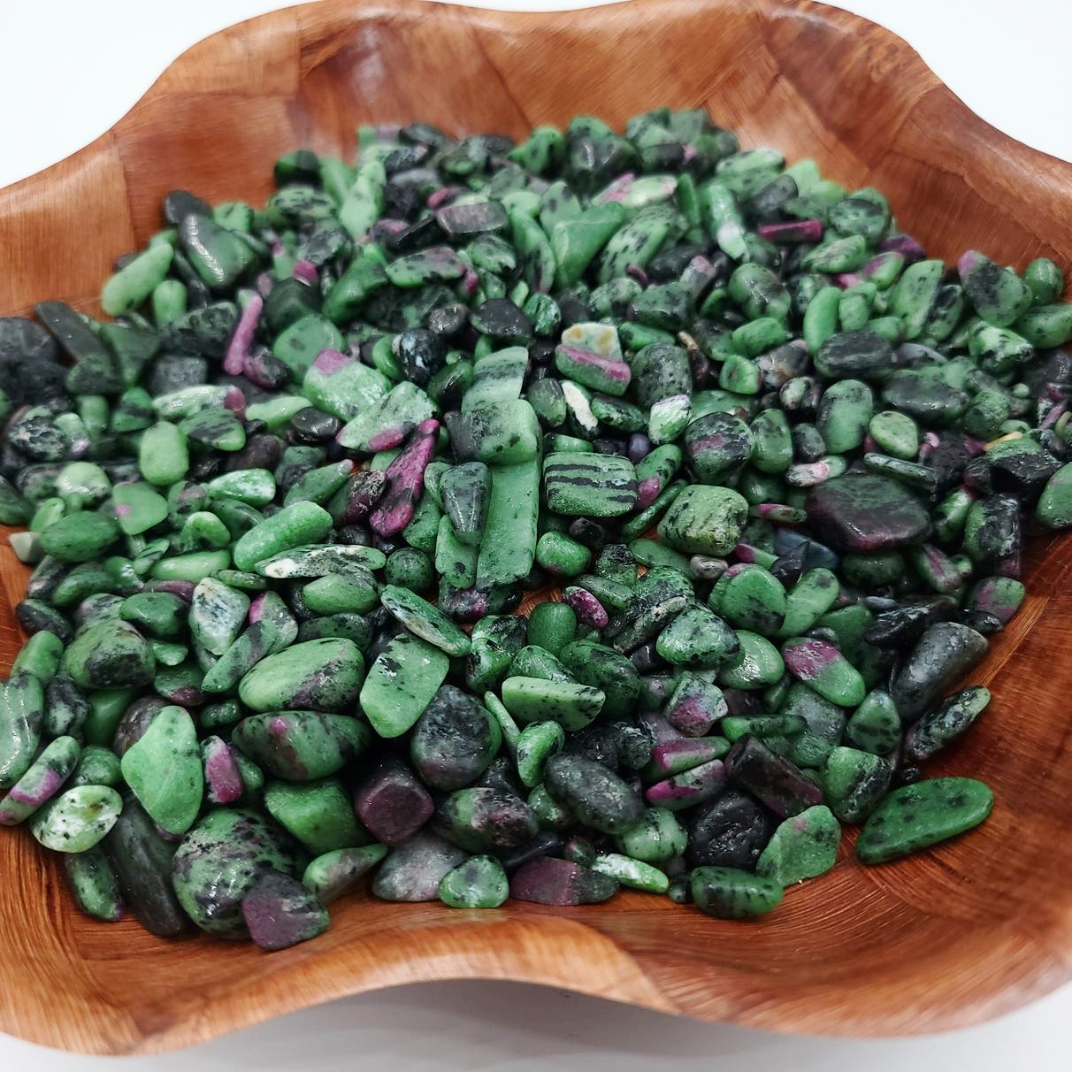 Ruby Zoisite Chips - Elevated Metaphysical