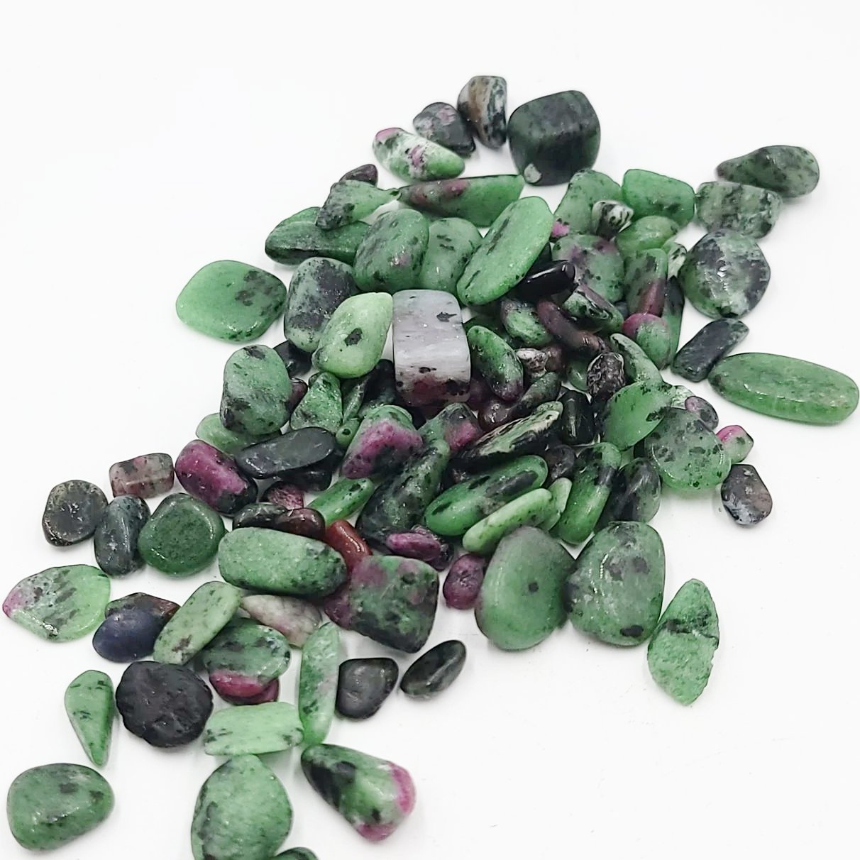 Ruby Zoisite Chips - Elevated Metaphysical