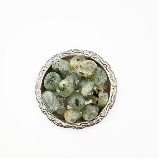 Prehnite Tumbled Stone - Elevated Metaphysical