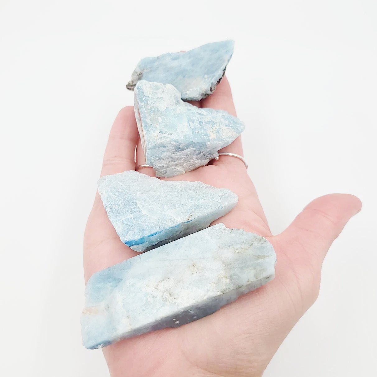 Aquamarine Rough Stone High Quality - Elevated Metaphysical