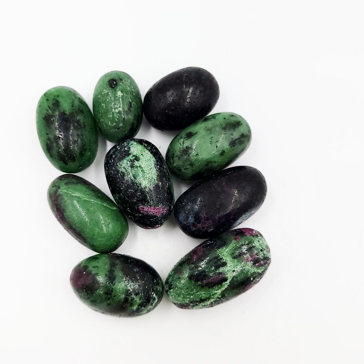 Ruby Zoisite Tumbled Stone - Elevated Metaphysical