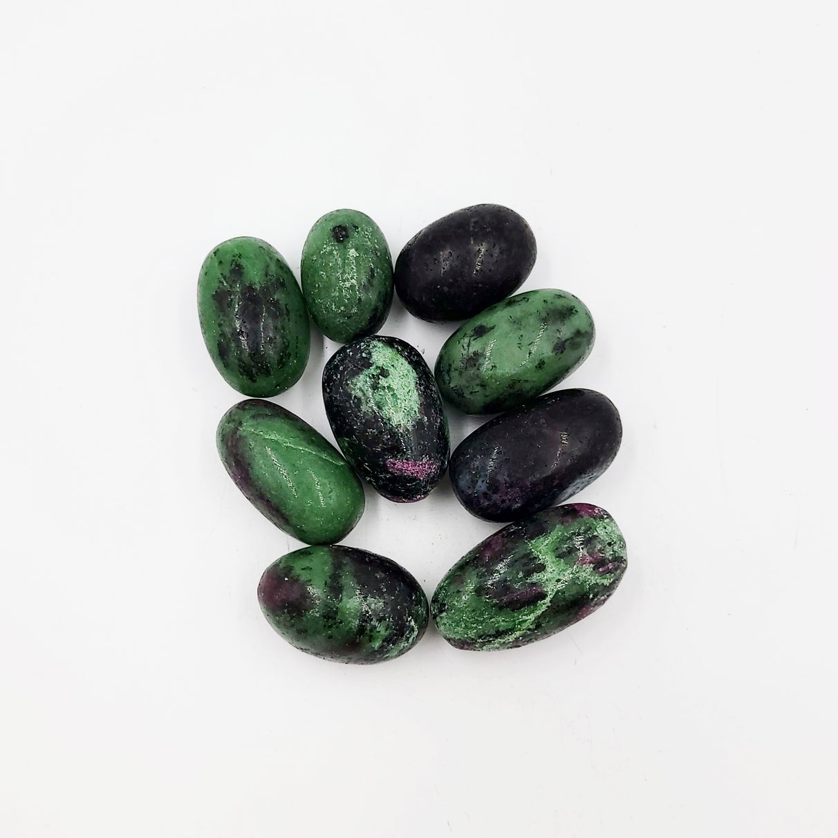 Ruby Zoisite Tumbled Stone - Elevated Metaphysical