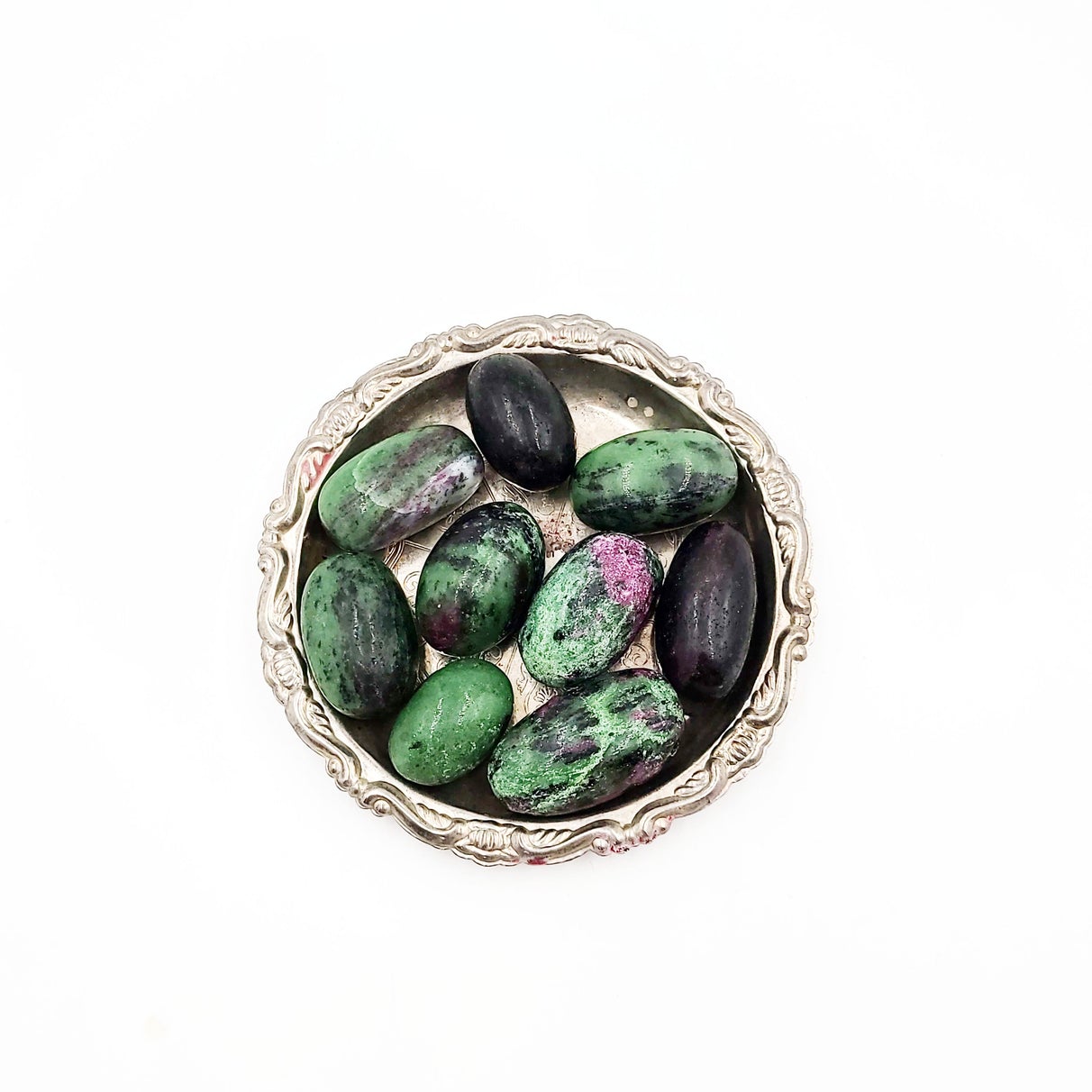 Ruby Zoisite Tumbled Stone - Elevated Metaphysical