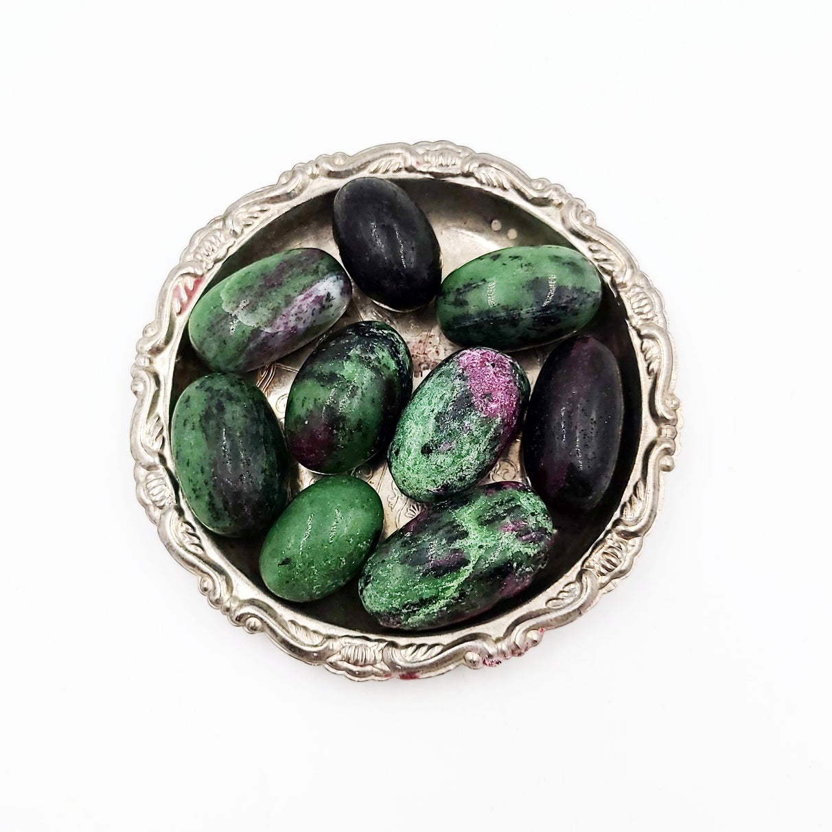 Ruby Zoisite Tumbled Stone - Elevated Metaphysical