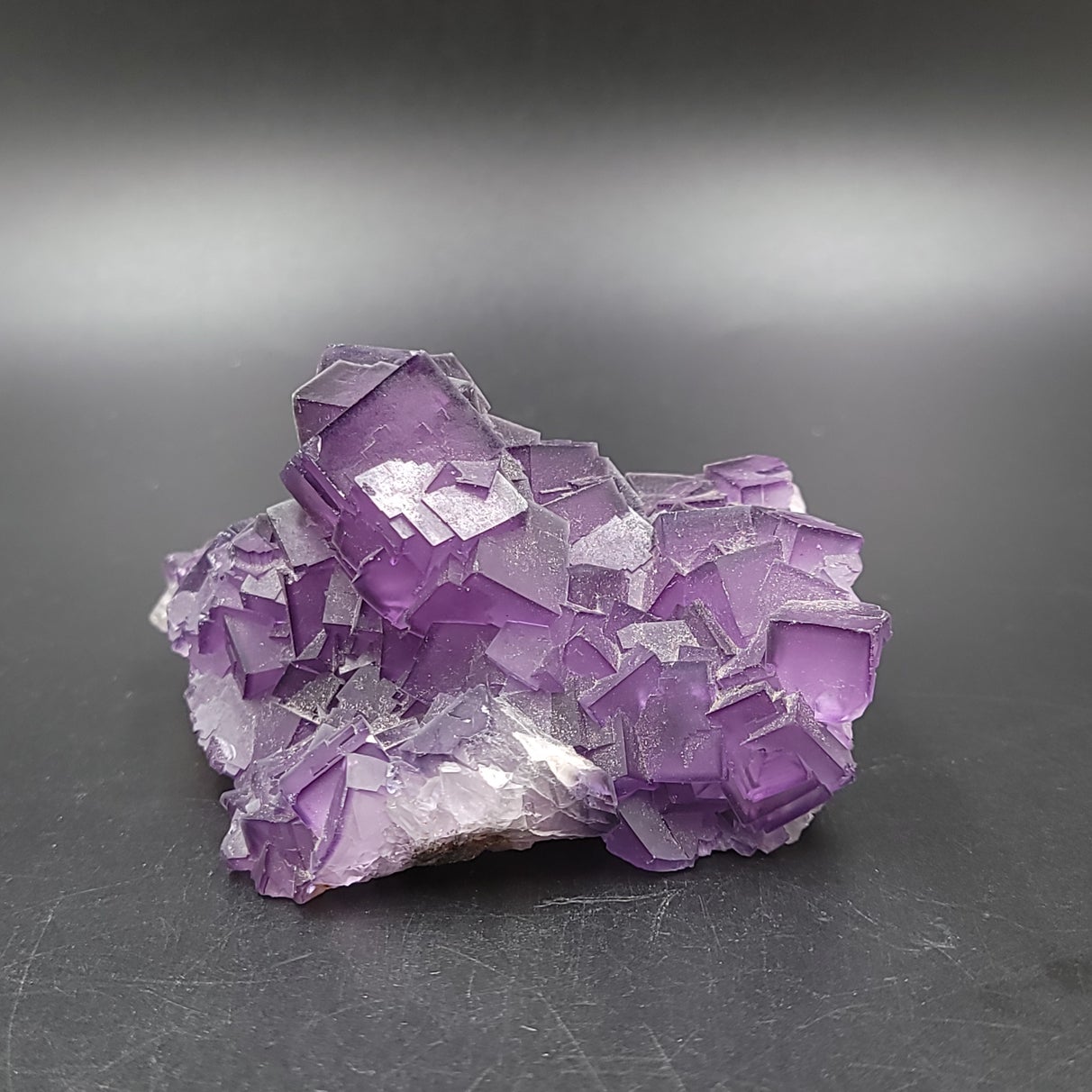 Fluorite Specimen Cubic Crystal Stone Purple Fluorite - Elevated Metaphysical