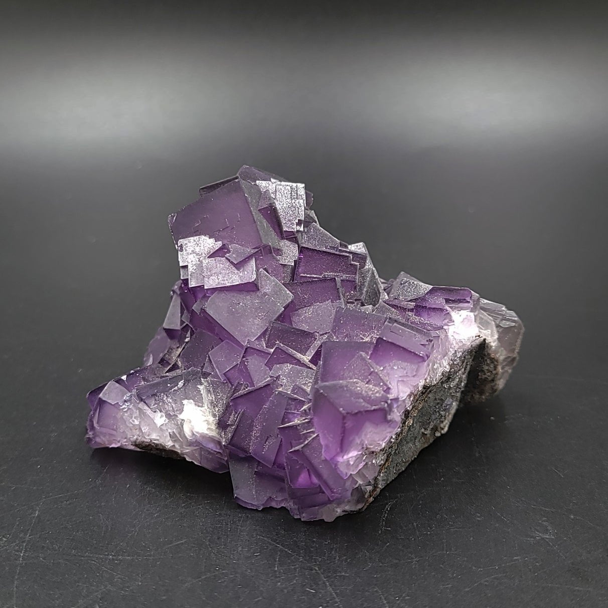 Fluorite Specimen Cubic Crystal Stone Purple Fluorite - Elevated Metaphysical
