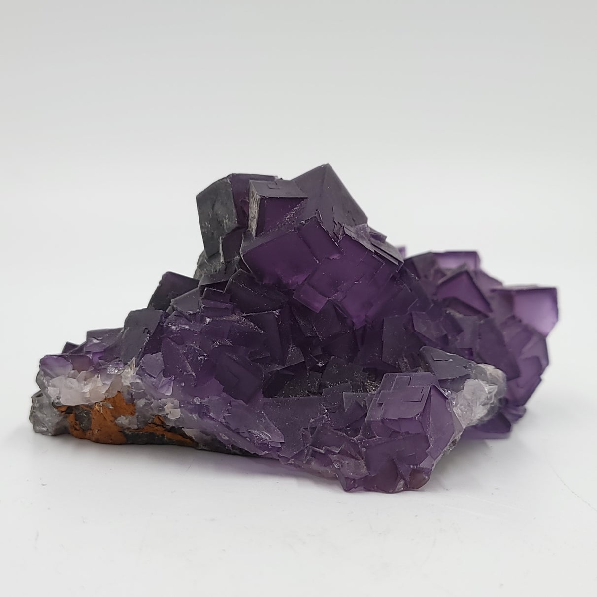 Fluorite Specimen Cubic Crystal Stone Purple Fluorite - Elevated Metaphysical