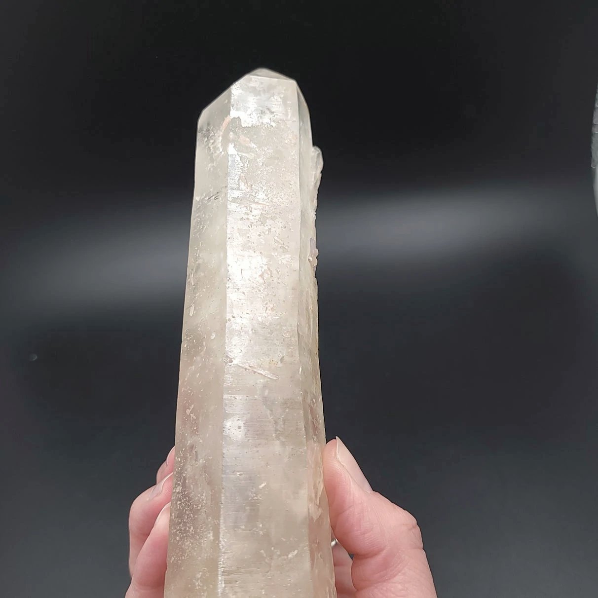 Laser Quartz Wand Point 10.25" 26cm 22.3oz 633g - Elevated Metaphysical