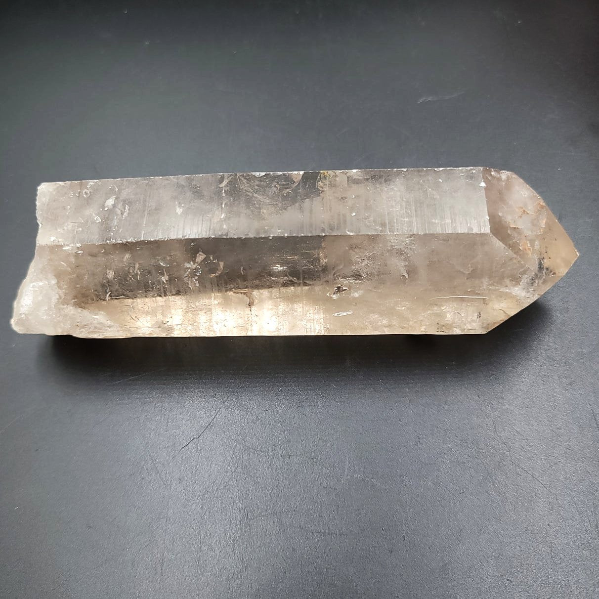 Laser Quartz Wand Point 5.6" 14.1cm 12.4oz 352g - Elevated Metaphysical