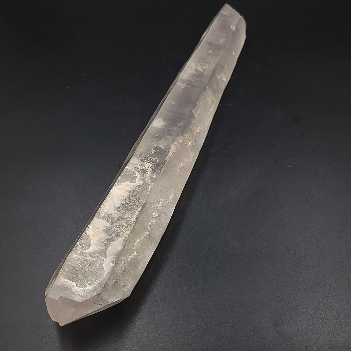 Laser Quartz Wand Point 10.4" 26.4cm 16oz 455g - Elevated Metaphysical