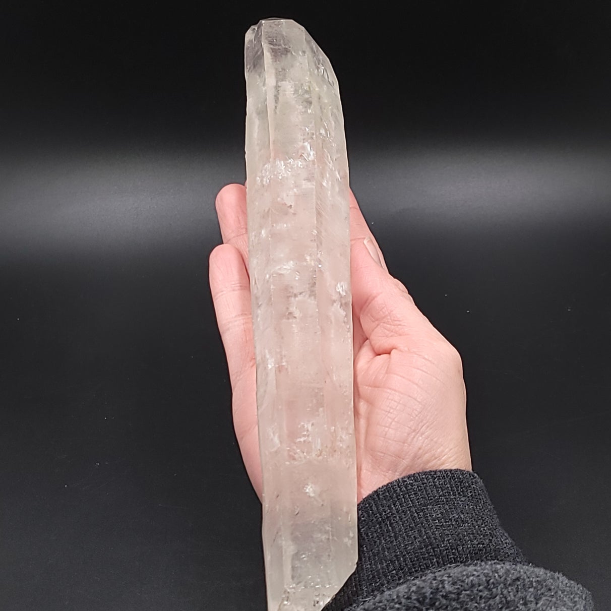 Laser Quartz Wand Point 10.4" 26.4cm 16oz 455g - Elevated Metaphysical