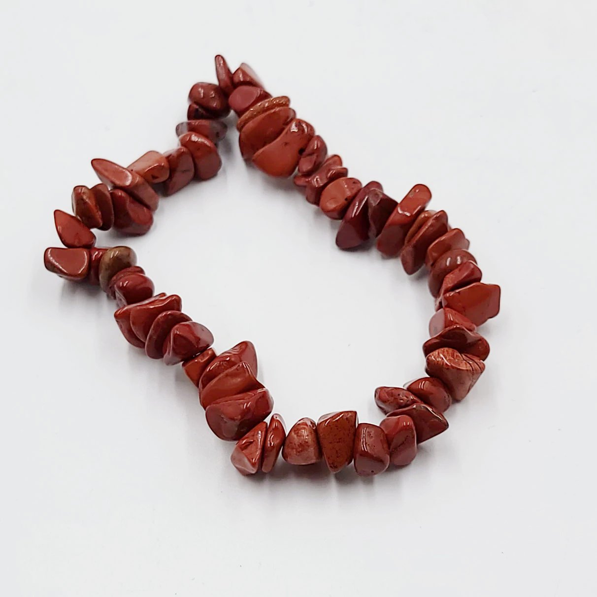 Red Jasper Chip Bracelet - Elevated Metaphysical