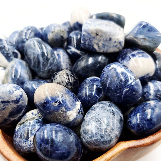 Sodalite Tumbled Stone - Elevated Metaphysical