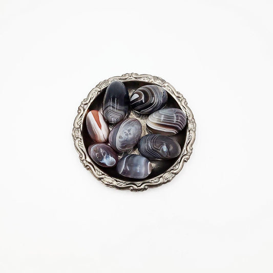 Botswana Agate Tumbled Stone - Elevated Metaphysical
