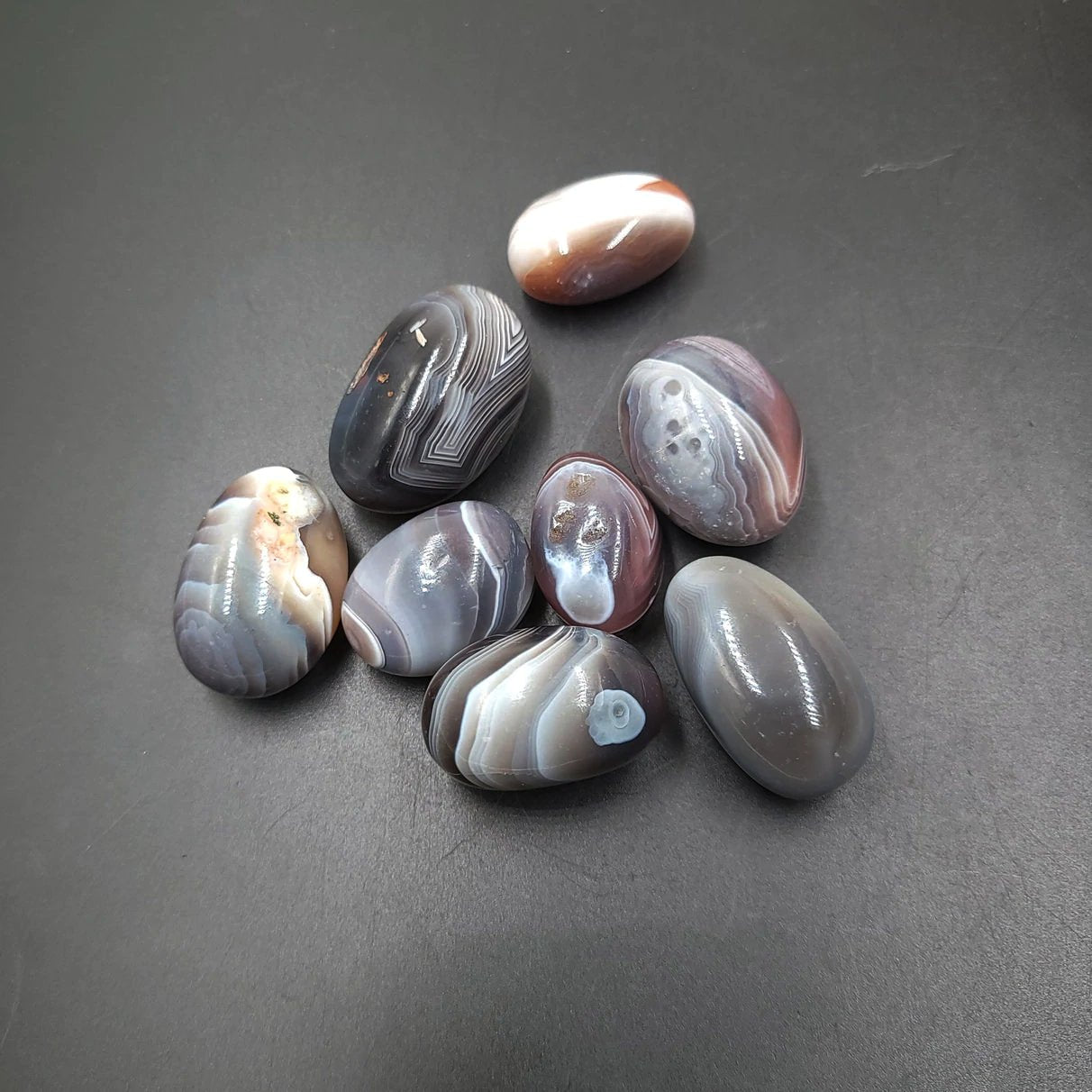 Botswana Agate Tumbled Stone - Elevated Metaphysical