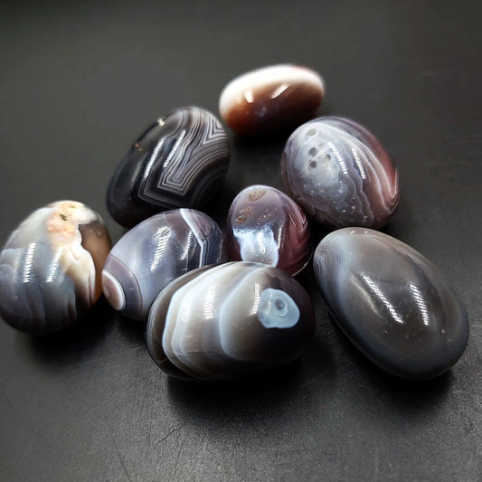 Botswana Agate Tumbled Stone - Elevated Metaphysical
