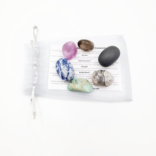 Tin Foil Hat  - EMF Protection Stone Set - Elevated Metaphysical