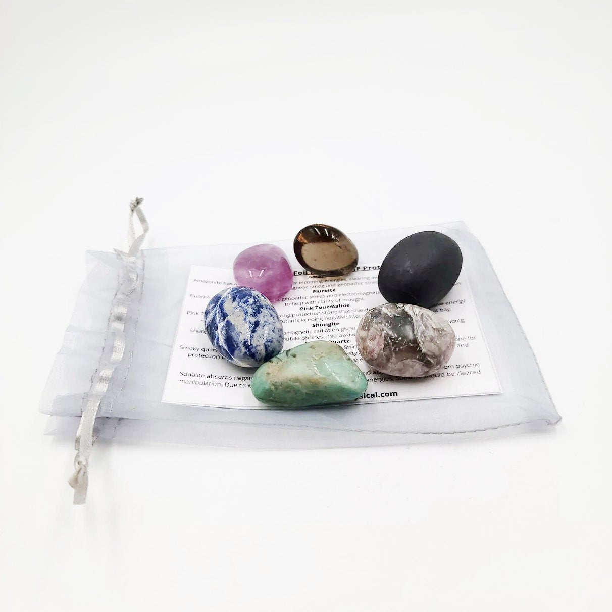 Tin Foil Hat  - EMF Protection Stone Set - Elevated Metaphysical