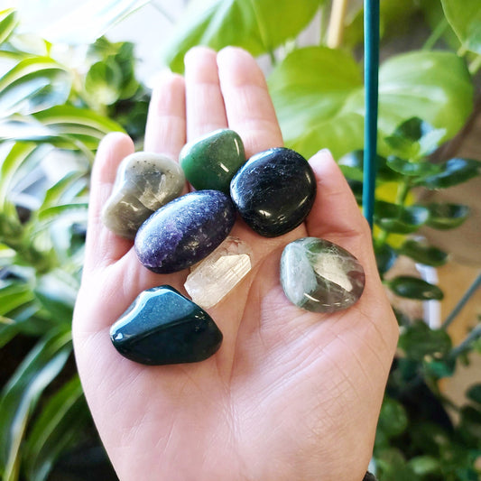 Breathe Easy Allergy Stone Set Crystal Set - Elevated Metaphysical