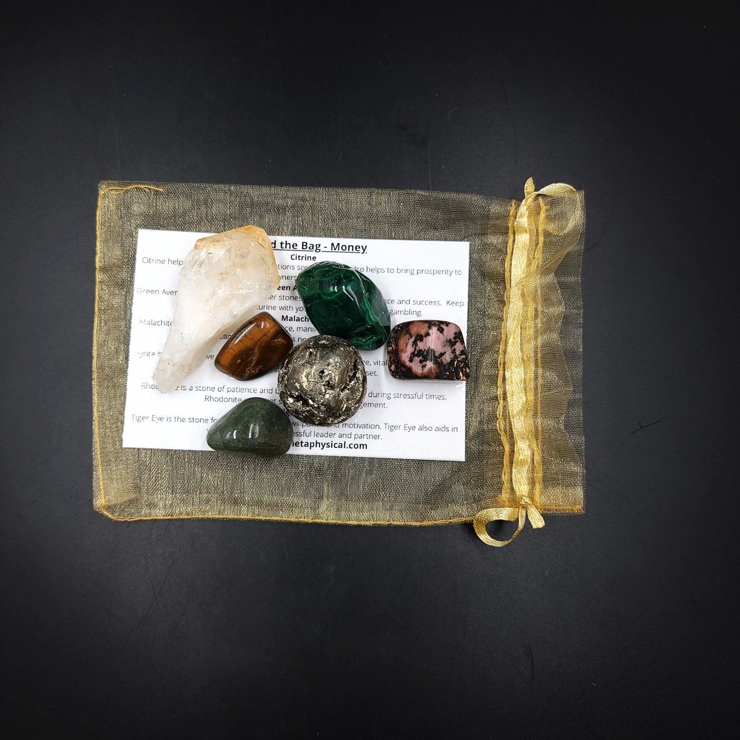 I Need The Bag - Money Stone Set - Elevated Metaphysical