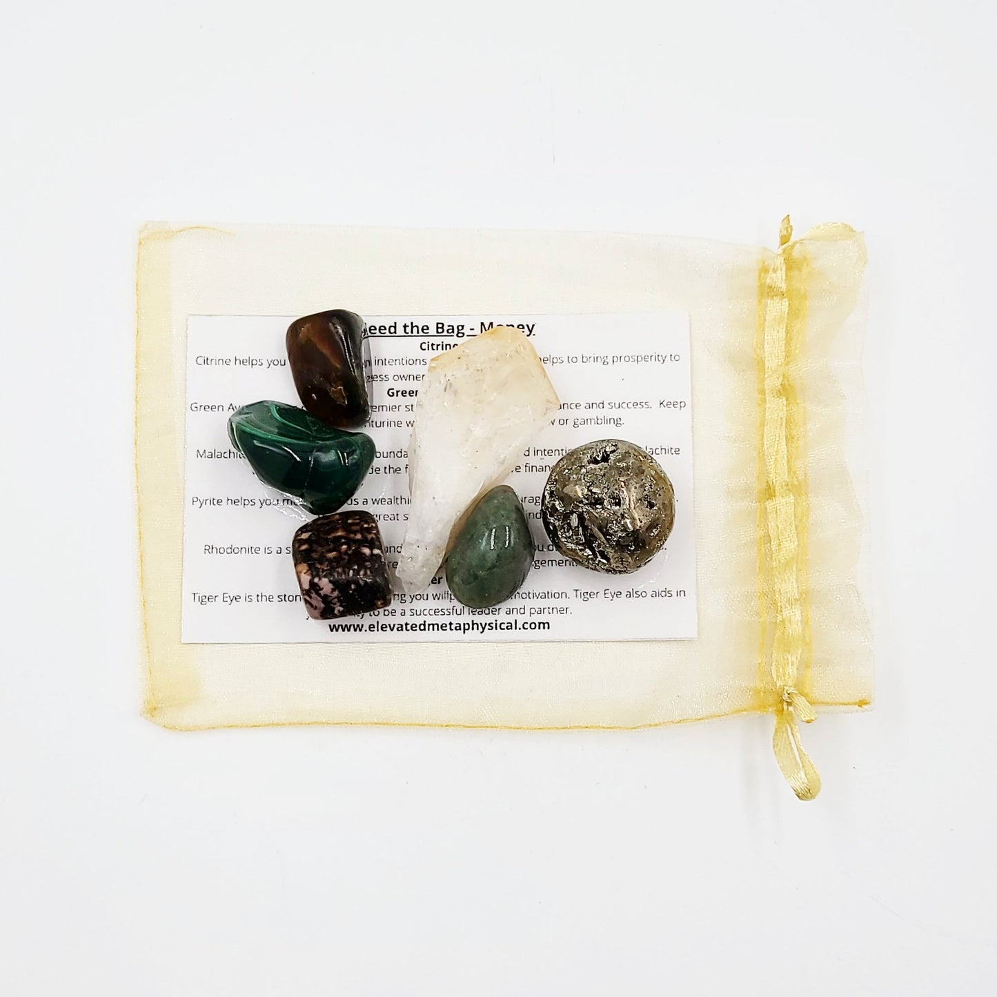 I Need The Bag - Money Stone Set - Elevated Metaphysical