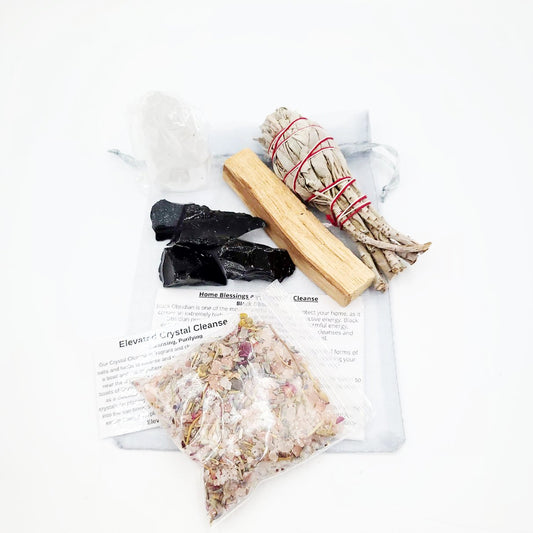 Home Blessings and Beyond - Stone & Cleanse Set - Elevated Metaphysical