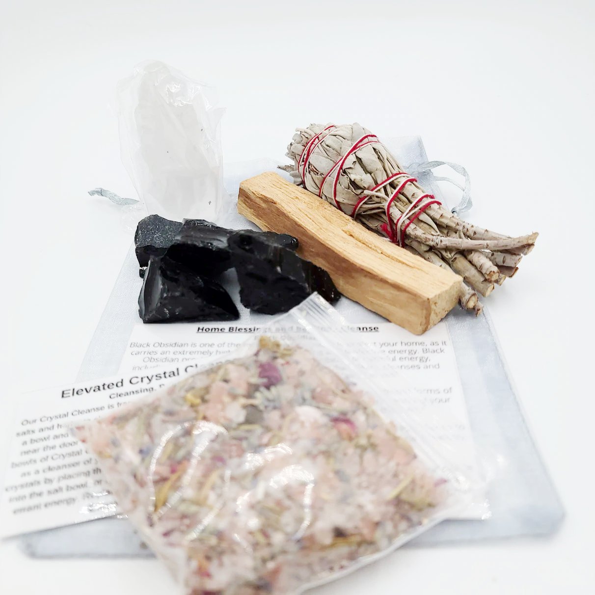 Home Blessings and Beyond - Stone & Cleanse Set - Elevated Metaphysical