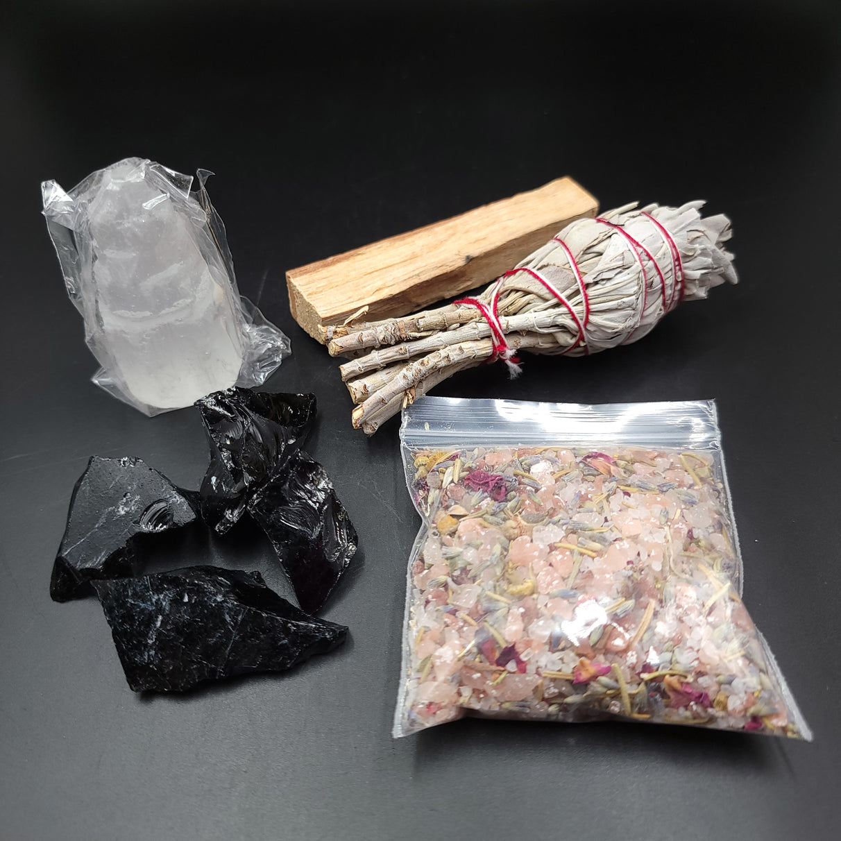 Home Blessings and Beyond - Stone & Cleanse Set - Elevated Metaphysical