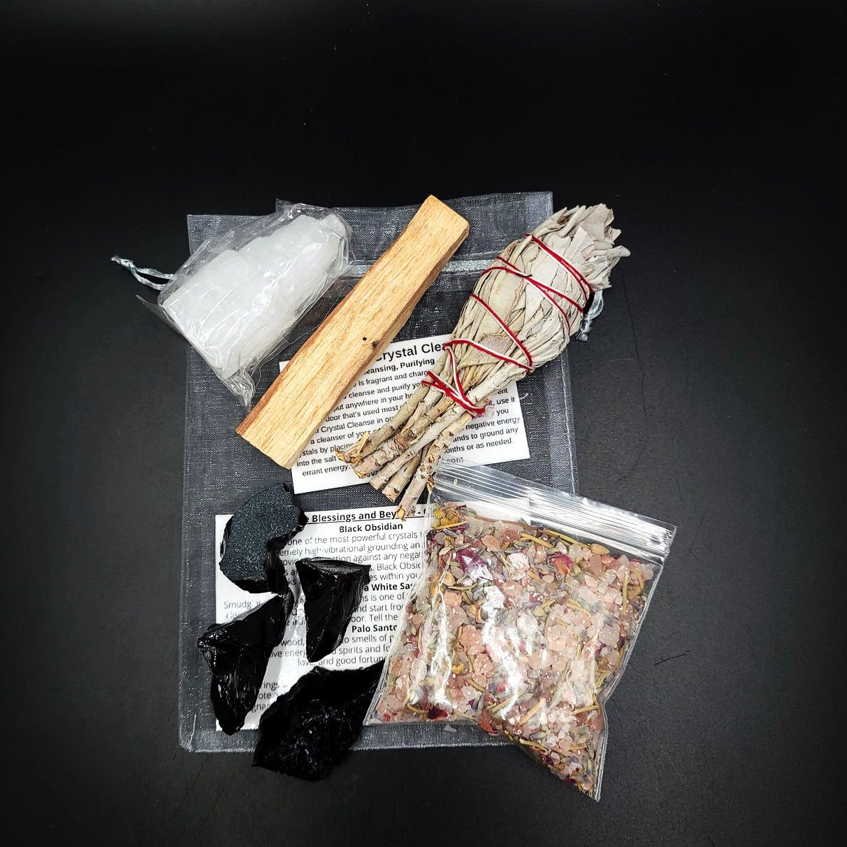 Home Blessings and Beyond - Stone & Cleanse Set - Elevated Metaphysical