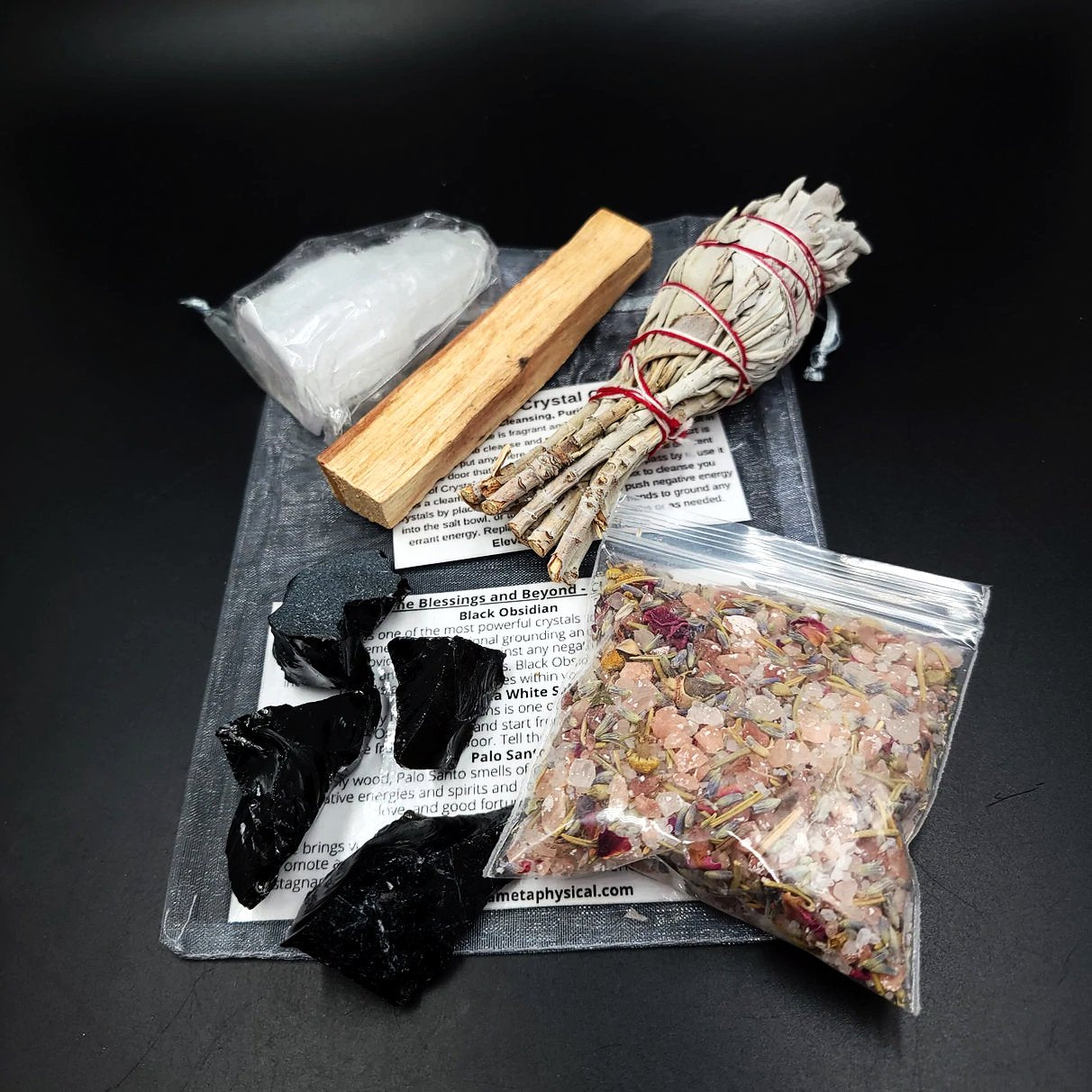 Home Blessings and Beyond - Stone & Cleanse Set - Elevated Metaphysical