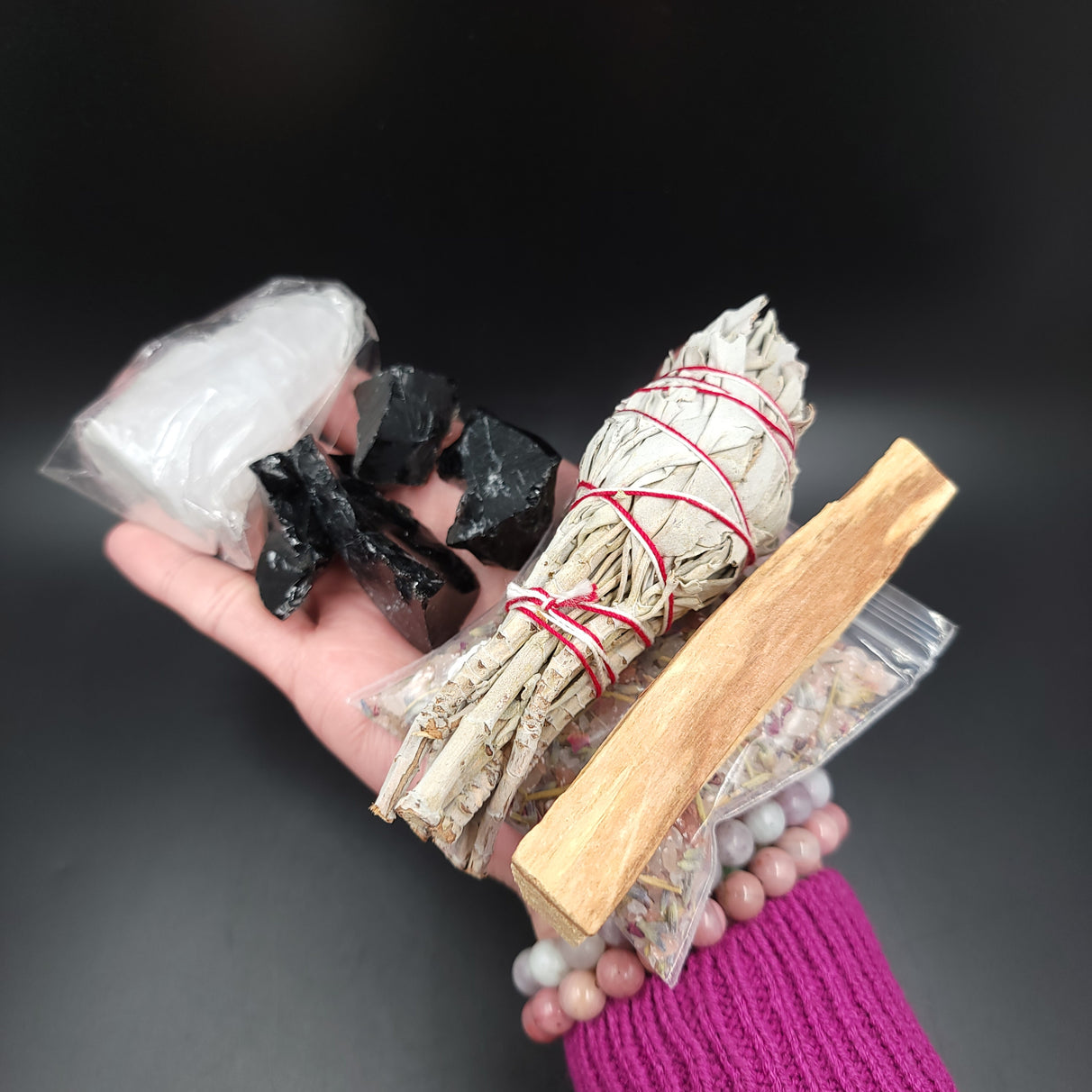 Home Blessings and Beyond - Stone & Cleanse Set - Elevated Metaphysical