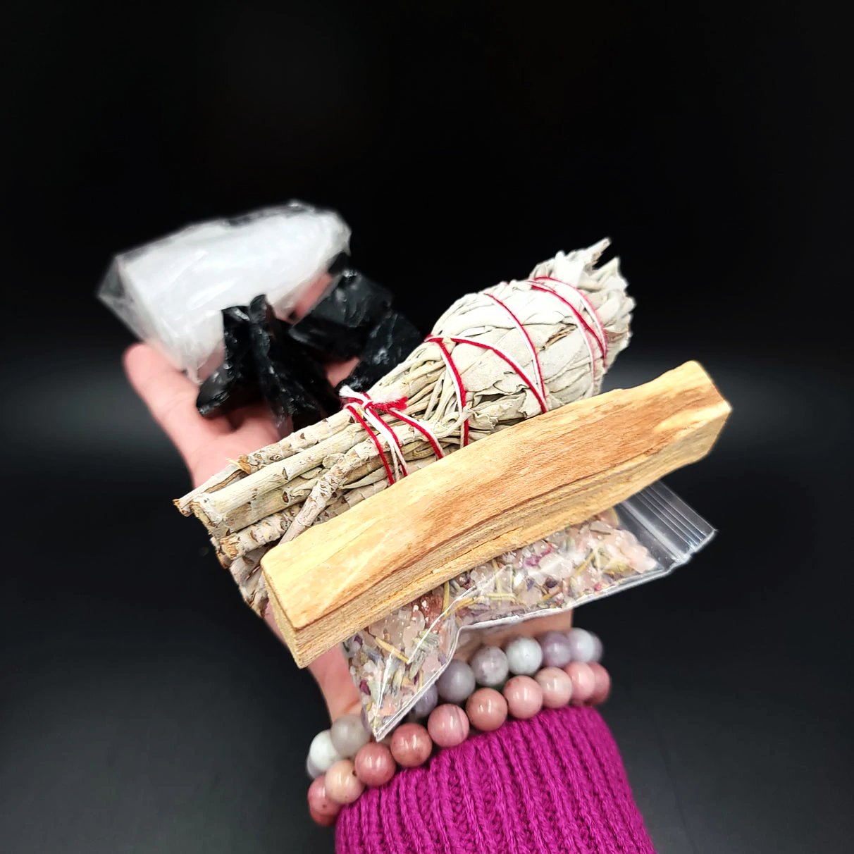 Home Blessings and Beyond - Stone & Cleanse Set - Elevated Metaphysical