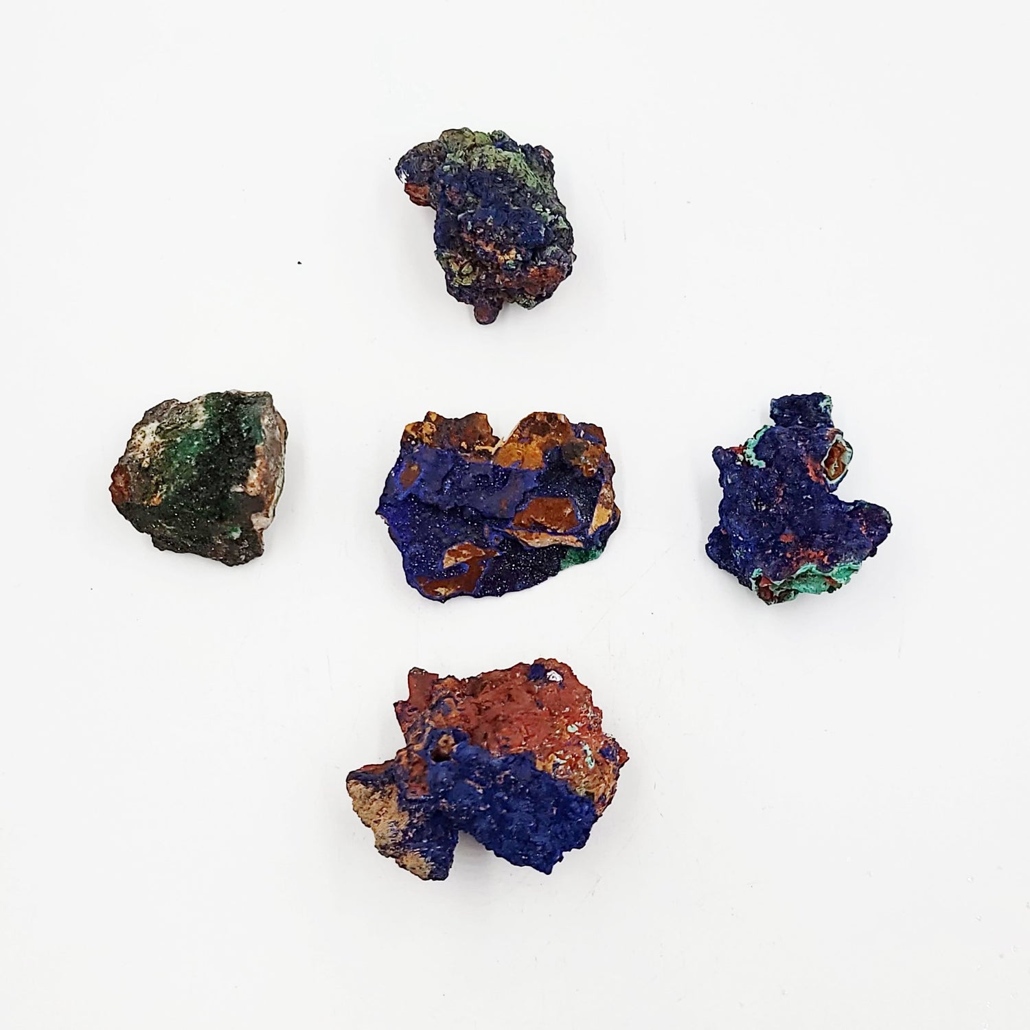 Azurite Cluster Geode Specimen small - Elevated Metaphysical