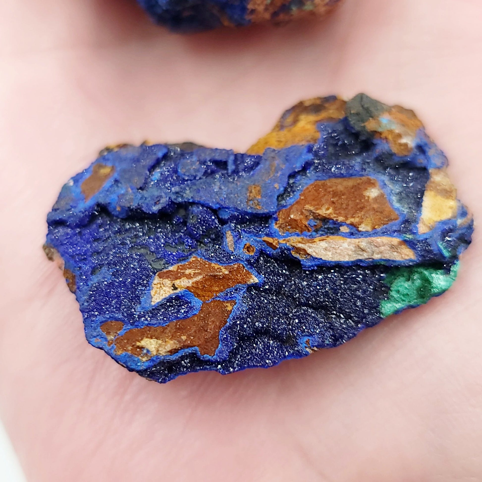 Azurite Cluster Geode Specimen small - Elevated Metaphysical