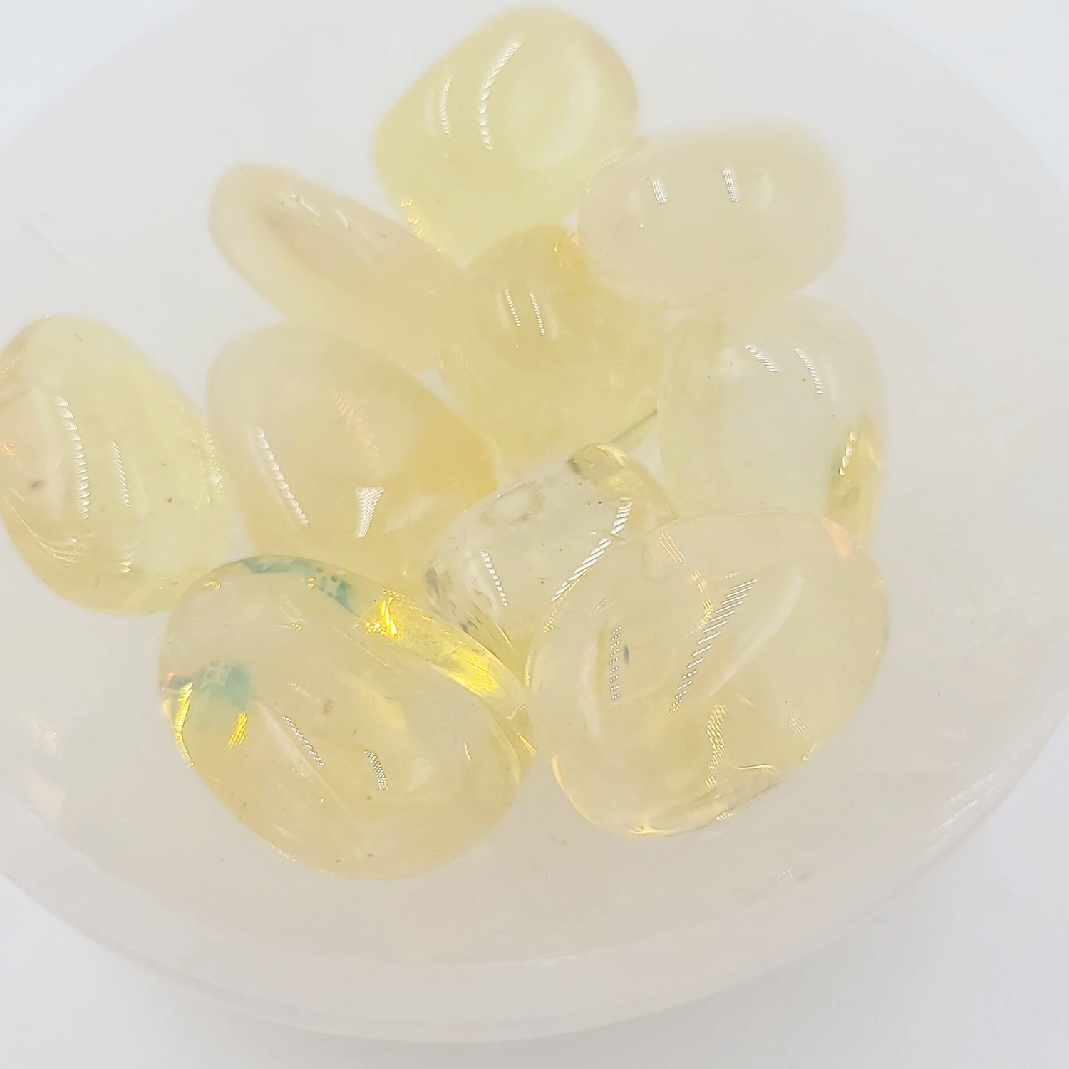 Yellow Opalite Tumbled - Elevated Metaphysical