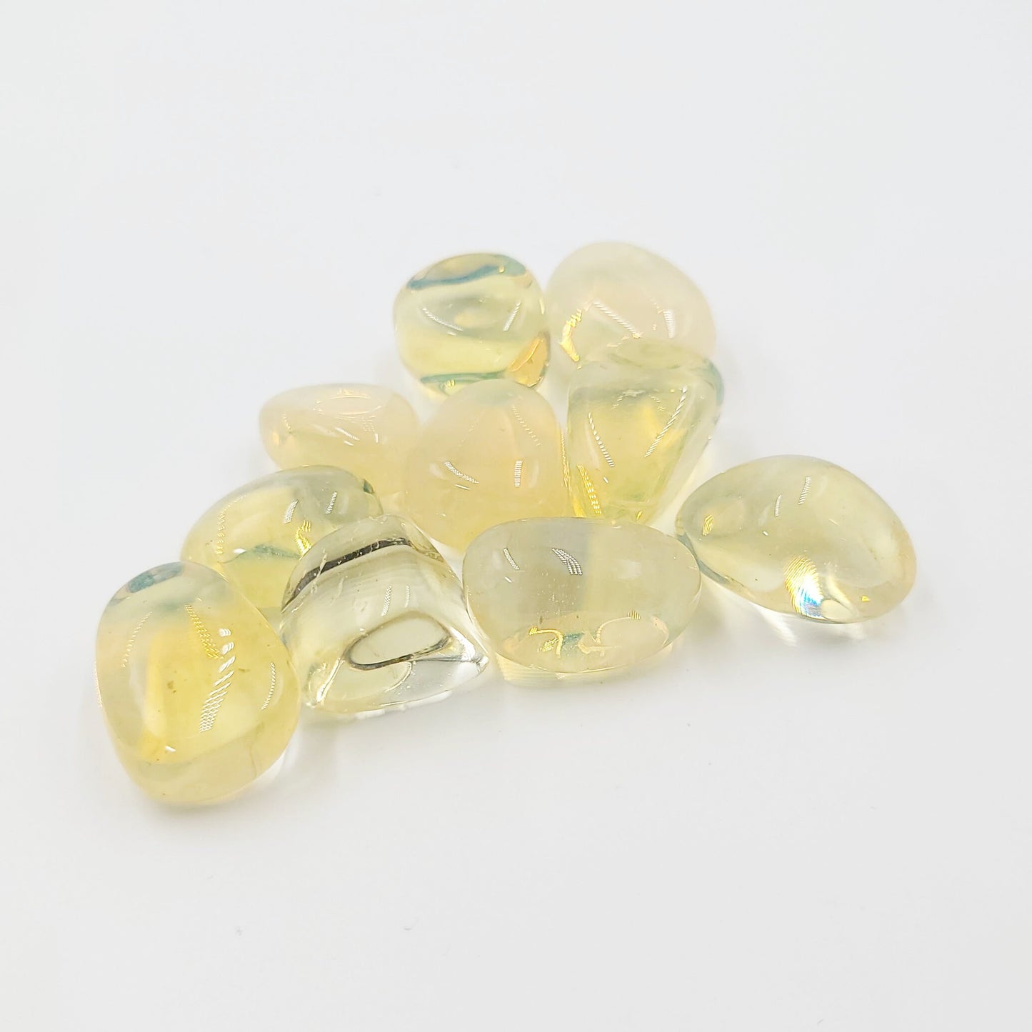 Yellow Opalite Tumbled - Elevated Metaphysical