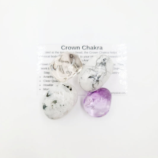Crown Chakra Stone Set - Elevated Metaphysical