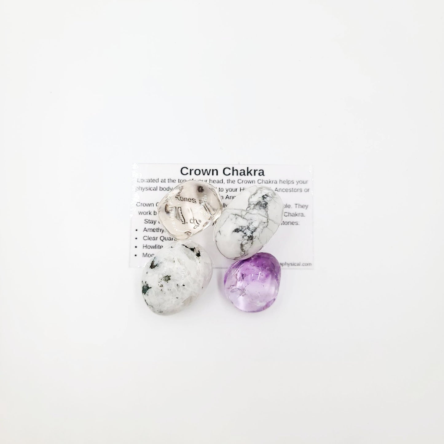 Crown Chakra Stone Set - Elevated Metaphysical